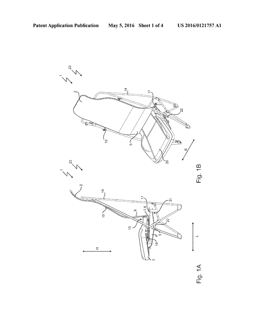 FOLDING SEAT - diagram, schematic, and image 02