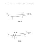 MARINE PROPELLER BLADES WITH REVERSE CUPPING diagram and image