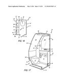 LAVATORY WITH RECESSED FLIGHT ATTENDANT SEAT diagram and image