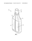 DUAL CHAMBER BOTTLE AND METHOD OF MAKING SAME diagram and image