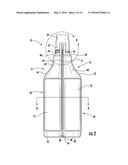 DUAL CHAMBER BOTTLE AND METHOD OF MAKING SAME diagram and image