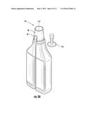 DUAL CHAMBER BOTTLE AND METHOD OF MAKING SAME diagram and image