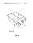 Closing System For Tamper Proof BOXES FOR TRANSPORTING PRODUCTS diagram and image