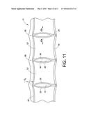 WEB AND METHOD FOR MAKING FLUID FILLED UNITS diagram and image