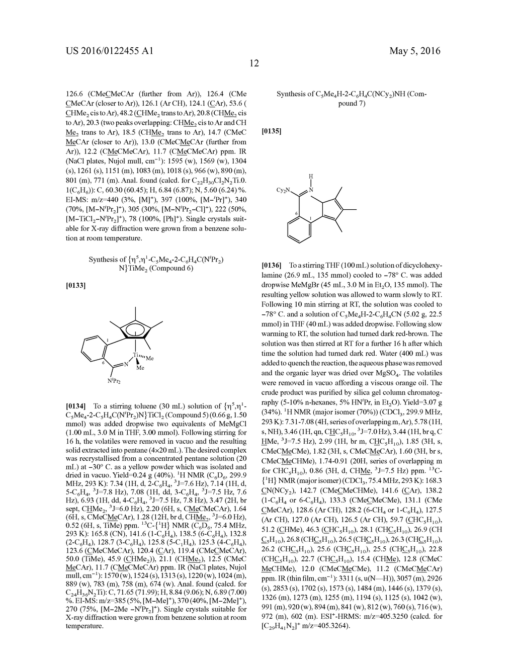 METAL COMPLEX WITH A BRIDGED CYCLOPENTADIENYL AMIDINE LIGAND - diagram, schematic, and image 19