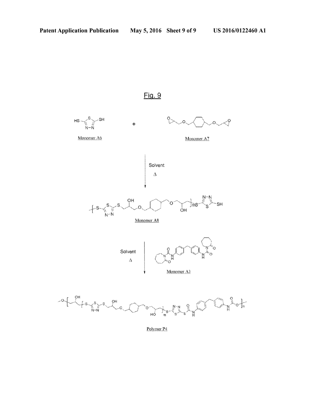 POLYMER WITH URETHANE OR THIOURETHANE UNITS FOR USE, IN PARTICULAR, AS AN     ADHESION PRIMER FOR BONDING METAL TO RUBBER - diagram, schematic, and image 10