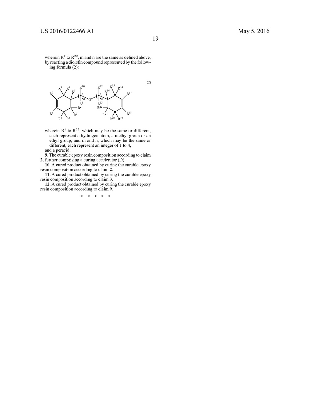 CURABLE EPOXY RESIN COMPOSITION AND CURED PRODUCT THEREOF, DIOLEFIN     COMPOUND AND PRODUCTION METHOD THEREFOR, AND PRODUCTION METHOD FOR     DIEPOXY COMPOUND - diagram, schematic, and image 21