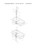 A BASIN MOUNTING STRUCTURE diagram and image