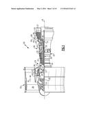 VARIABLE AREA GAS TURBINE ENGINE COMPONENT HAVING MOVABLE SPAR AND SHELL diagram and image