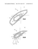 VARIABLE AREA GAS TURBINE ENGINE COMPONENT HAVING MOVABLE SPAR AND SHELL diagram and image