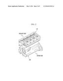 ENGINE SYSTEM HAVING COOLANT CONTROL VALVE diagram and image