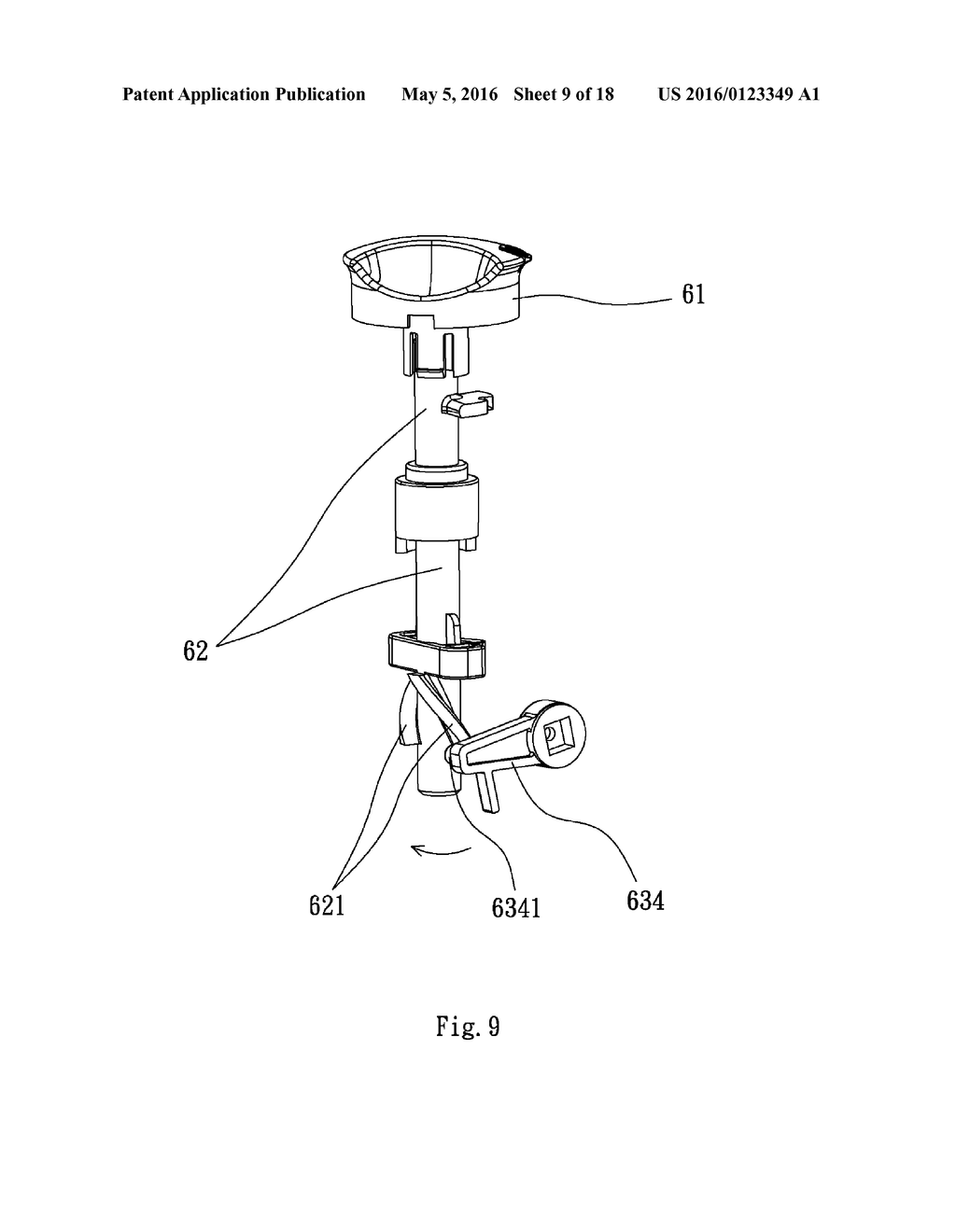 Electric Air Pump for Inflatable Body - diagram, schematic, and image 10