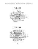 RIVET FOR CONNECTING DIFFERENT MATERIALS, MEMBER FOR CONNECTING DIFFERENT     MATERIALS, METHOD FOR MANUFACTURING JOINED BODY OF DIFFERENT MATERIALS,     AND JOINED BODY OF DIFFERENT MATERIALS diagram and image