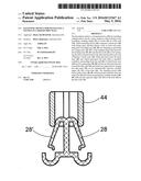 FASTENING DEVICE FOR INSTALLING A FITTING IN A HOLED THIN WALL diagram and image