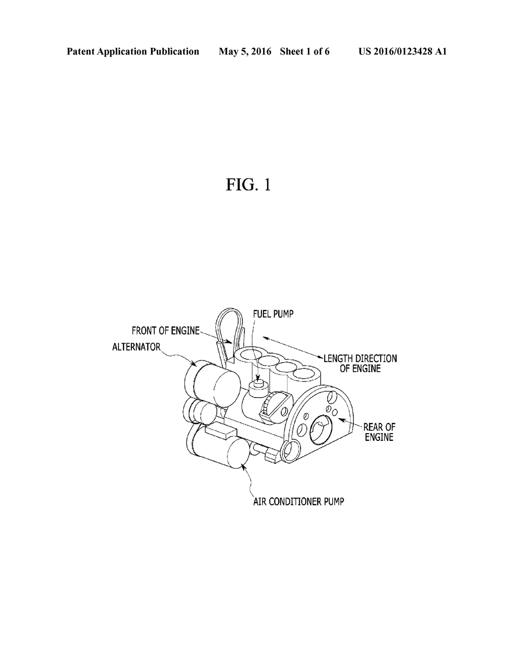 GEAR TRAIN LAYOUT STRUCTURE FOR DRIVING A FUEL PUMP - diagram, schematic, and image 02