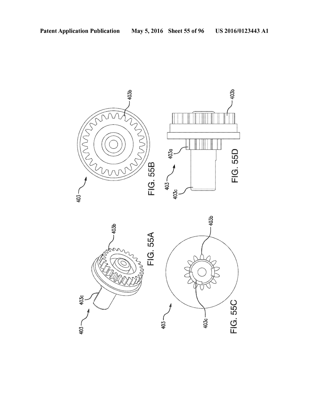 METHODS AND SYSTEMS FOR DELIVERING AN IMPLANT USING A PLANETARY GEAR     ACTUATION ASSEMBLY - diagram, schematic, and image 56