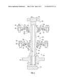 ROTARY-TO-LINEAR CONVERSION FOR SENSOR ASSEMBLY AND METHOD OF DETECTING     ANGULAR POSITION OF A TARGET THROUGH MULTIPLE STRUCTURES diagram and image