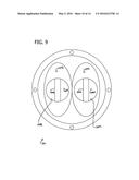 SPLIT FLOW VORTEX FLOWMETER diagram and image