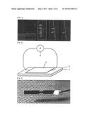 HIGH-SENSITIVITY SENSOR COMPRISING CONDUCTIVE THIN FILM CONTAINING CRACKS     AND METHOD FOR MANUFACTURING SAME diagram and image