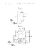 ADAPTOR STRUCTURE AND APPARATUS FOR TESTING A SEMICONDUCTOR PACKAGE     INCLUDING THE SAME diagram and image