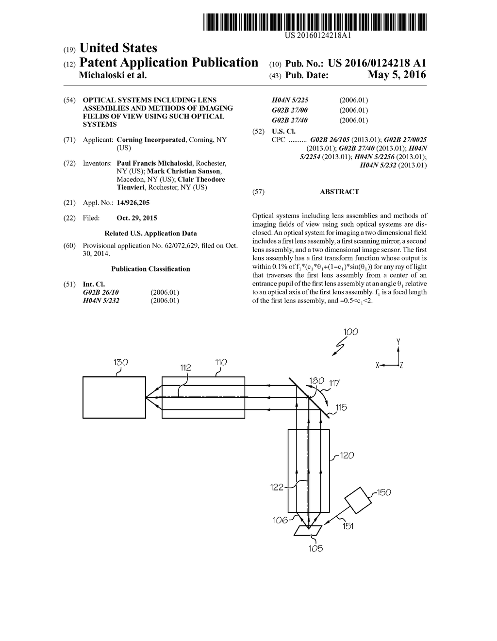 OPTICAL SYSTEMS INCLUDING LENS ASSEMBLIES AND METHODS OF IMAGING FIELDS OF     VIEW USING SUCH OPTICAL SYSTEMS - diagram, schematic, and image 01