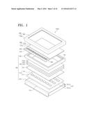 BACKLIGHT UNIT, DISPLAY DEVICE HAVING THE SAME, AND METHOD OF     MANUFACTURING THE SAME diagram and image