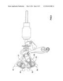 MECHANISM FOR SELECTING AND ACTUATING FUNCTIONS OF A CLOCKWORK MOVEMENT diagram and image