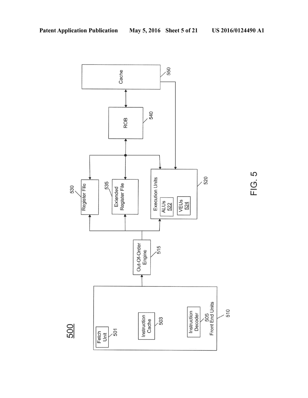 Dynamically Controlling Power Management Of An On-Die Memory Of A     Processor - diagram, schematic, and image 06