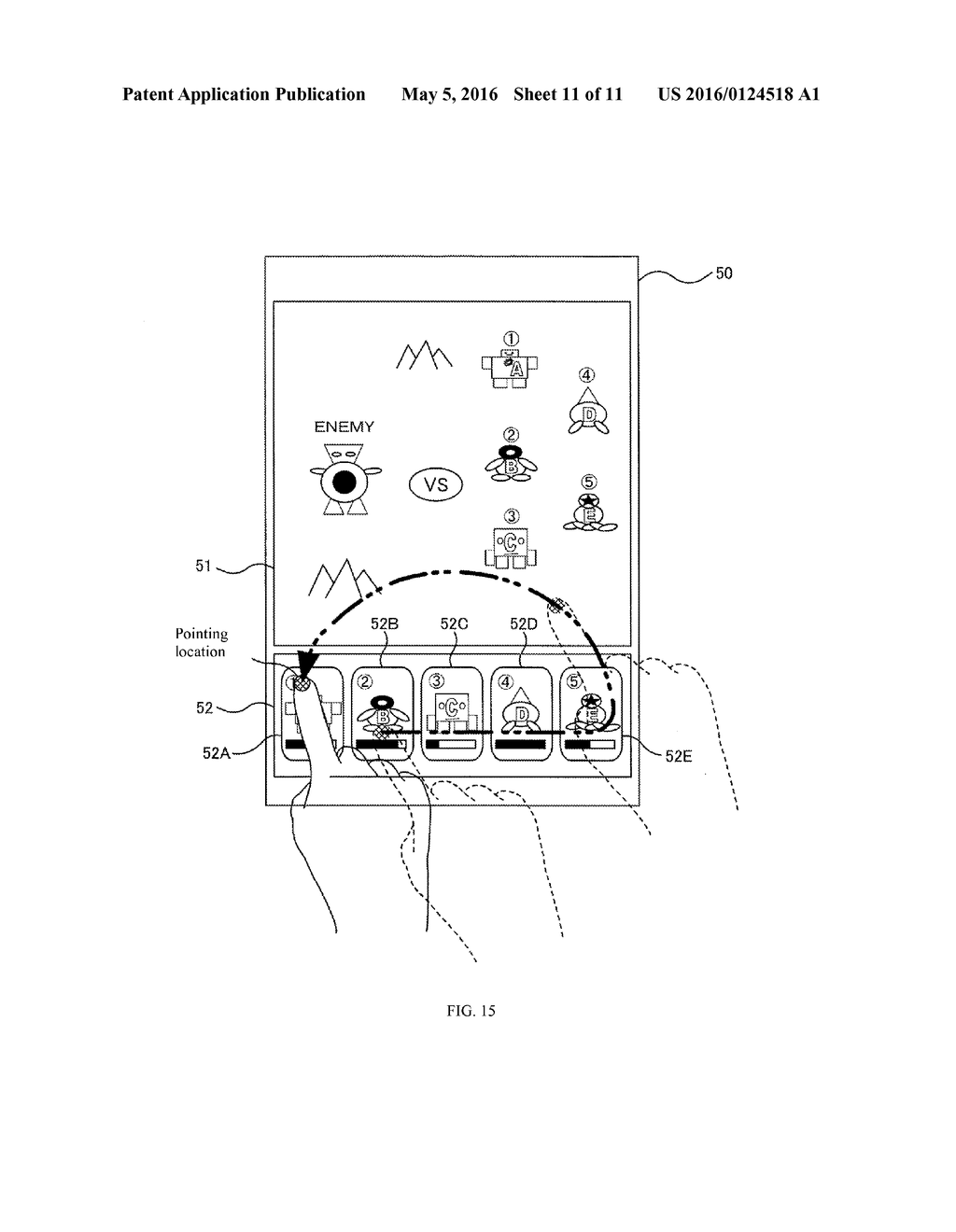 GAME PROGRAM AND INFORMATION PROCESSING DEVICE - diagram, schematic, and image 12