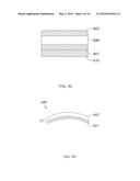 CURVED TOUCH PANEL AND METHOD FOR FABRICATING THE SAME diagram and image