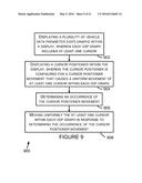 Methods and systems for displaying vehicle data parameters with a uniform     cursor movement diagram and image