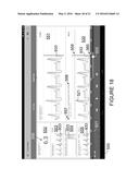 Methods and systems for displaying vehicle data parameters with a uniform     cursor movement diagram and image