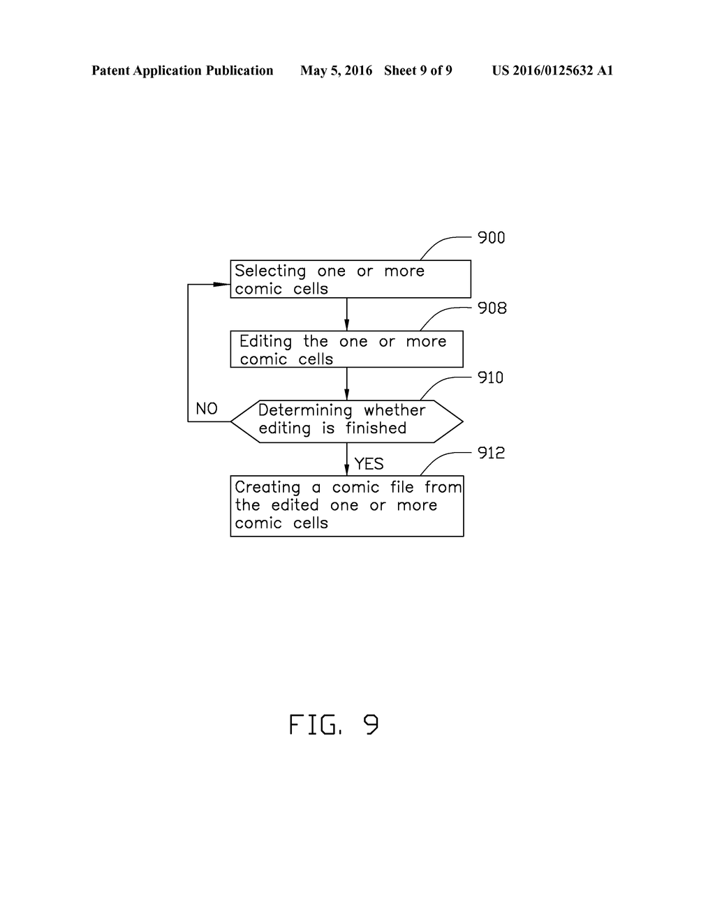 ELECTRONIC DEVICE AND METHOD FOR CREATING COMIC STRIP - diagram, schematic, and image 10