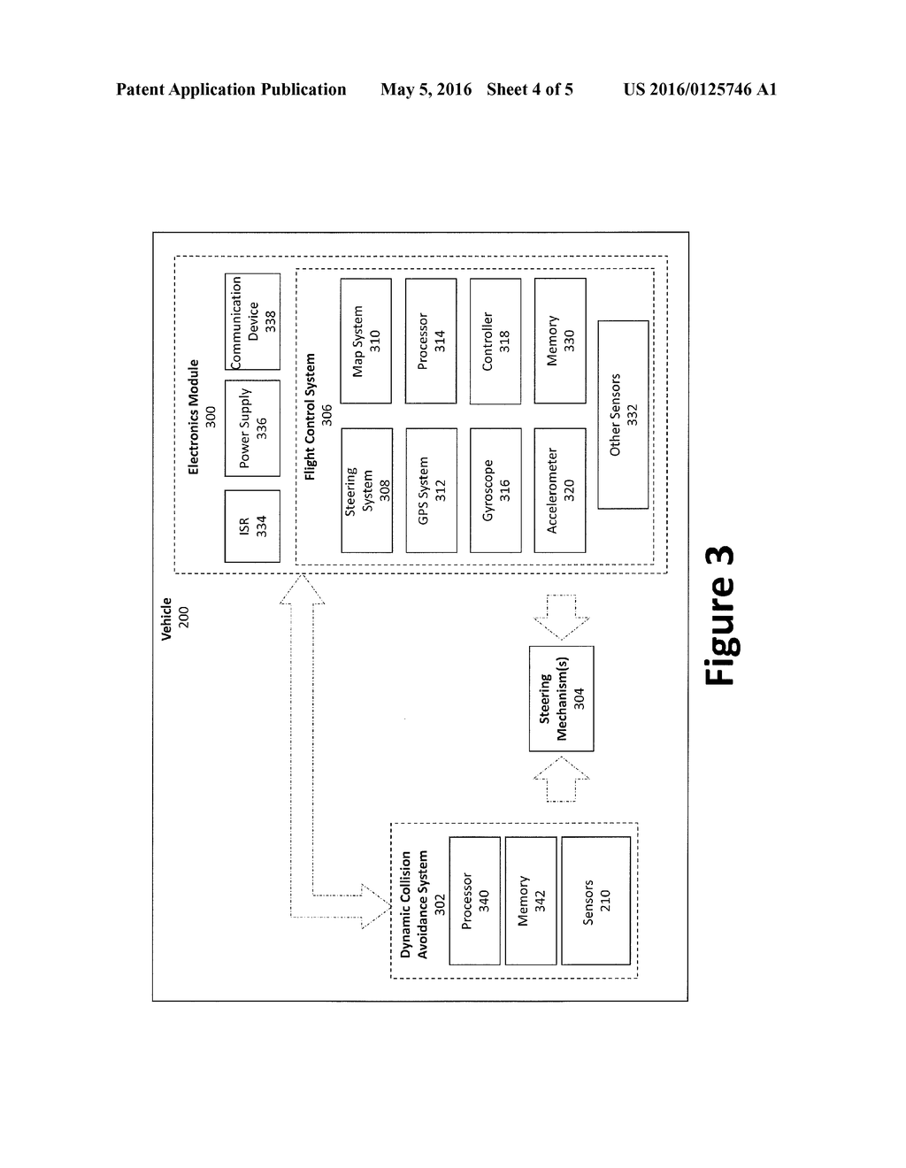 DYNAMIC COLLISION-AVOIDANCE SYSTEM AND METHOD - diagram, schematic, and image 05