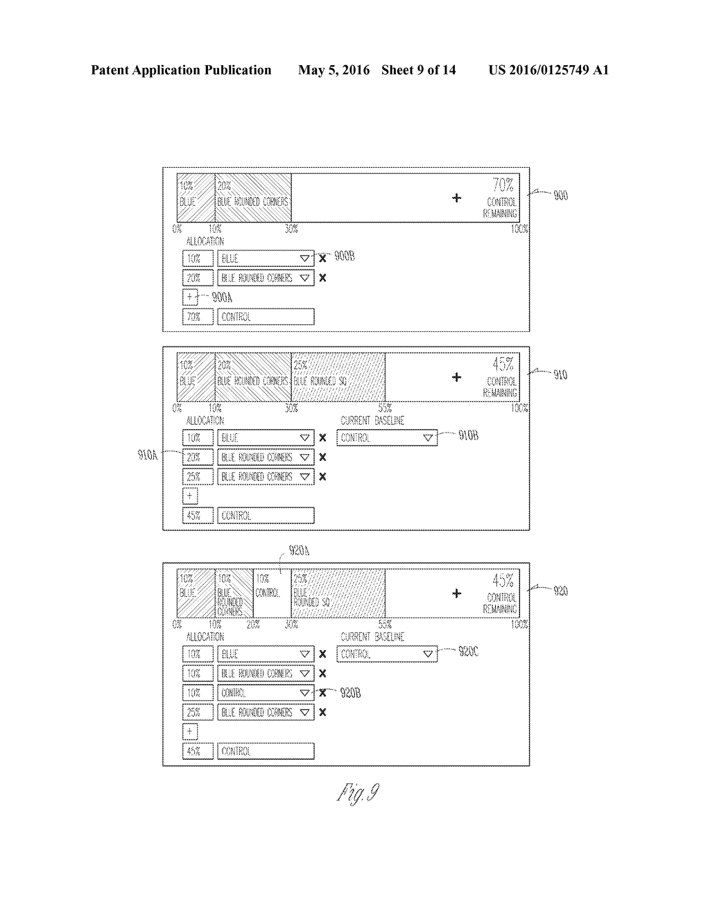 USER INTERFACE FOR A/B TESTING - diagram, schematic, and image 10