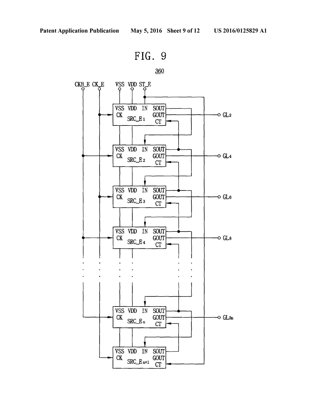 GATE DRIVING CIRCUIT AND DISPLAY APPARATUS HAVING THE SAME - diagram, schematic, and image 10