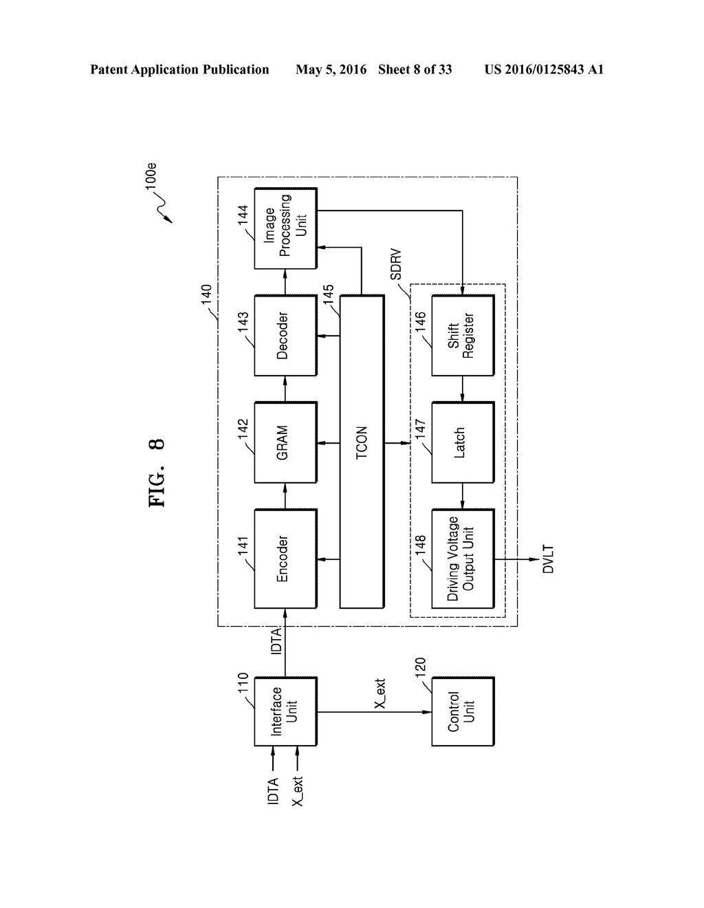 DISPLAY DRIVER IC AND ELECTRONIC DEVICE INCLUDING THE SAME - diagram, schematic, and image 09