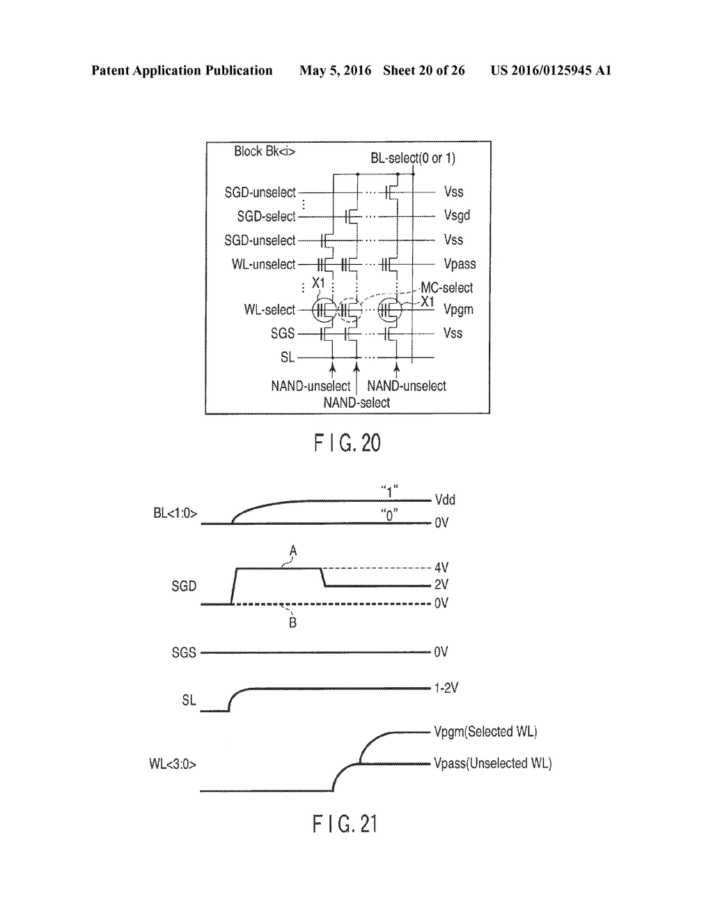 THREE DIMENSIONAL STACKED NONVOLATILE SEMICONDUCTOR MEMORY - diagram, schematic, and image 21