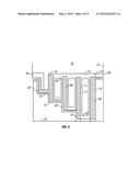 TEST STRUCTURE FOR DETERMINING OVERLAY ACCURACY IN SEMICONDUCTOR DEVICES     USING RESISTANCE MEASUREMENT diagram and image