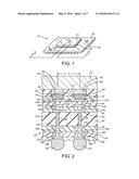 CIRCUIT BOARD WITH CONSTRAINED SOLDER INTERCONNECT PADS diagram and image