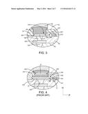 CIRCUIT BOARD WITH CONSTRAINED SOLDER INTERCONNECT PADS diagram and image