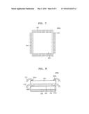 SEMICONDUCTOR CHIP AND A SEMICONDUCTOR PACKAGE HAVING A PACKAGE ON PACKAGE     (POP) STRUCTURE INCLUDING THE SEMICONDUCTOR CHIP diagram and image