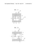 SEMICONDUCTOR CHIP AND A SEMICONDUCTOR PACKAGE HAVING A PACKAGE ON PACKAGE     (POP) STRUCTURE INCLUDING THE SEMICONDUCTOR CHIP diagram and image