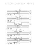 LED HAVING VERTICAL CONTACTS REDISTRIBUTED FOR FLIP CHIP MOUNTING diagram and image