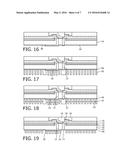 LED HAVING VERTICAL CONTACTS REDISTRIBUTED FOR FLIP CHIP MOUNTING diagram and image