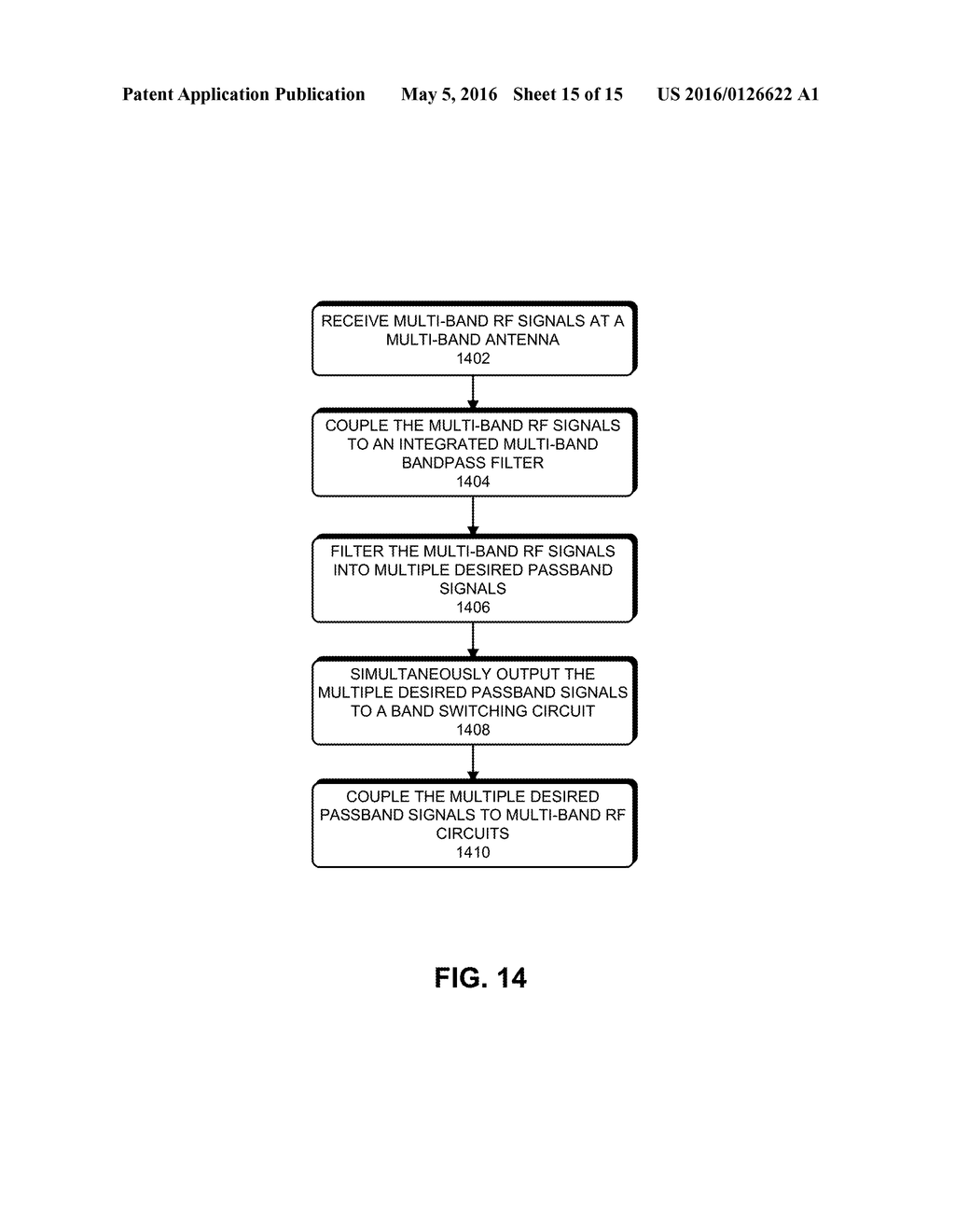 INTEGRATED MULTI-BAND BANDPASS FILTERS BASED ON DIELECTRIC RESONATORS FOR     MOBILE AND OTHER COMMUNICATION DEVICES AND APPLICATIONS - diagram, schematic, and image 16