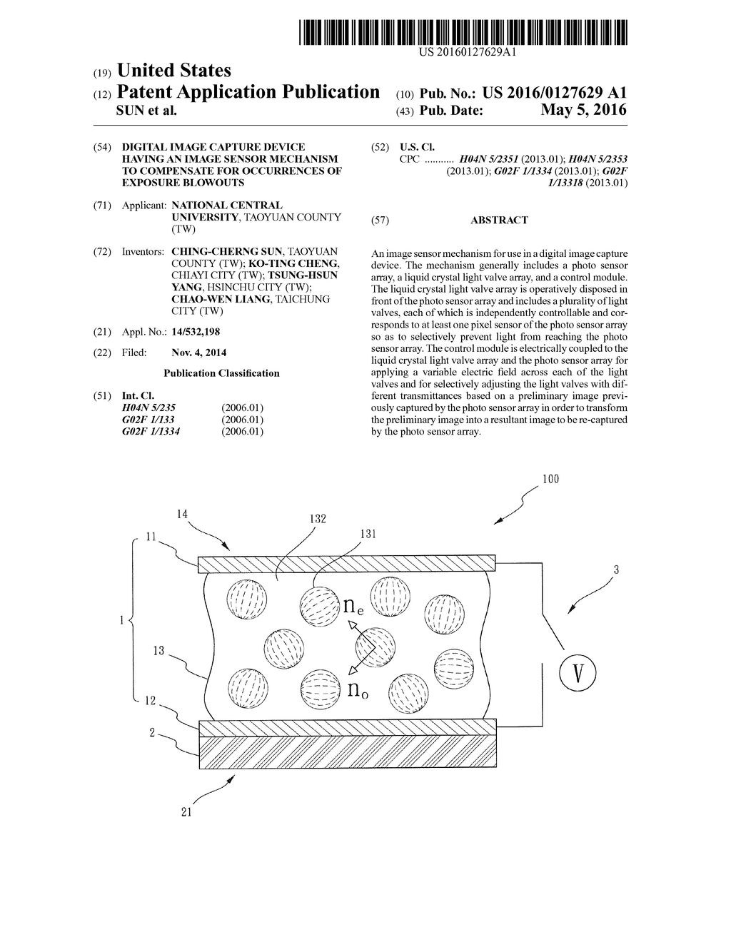 DIGITAL IMAGE CAPTURE DEVICE HAVING AN IMAGE SENSOR MECHANISM TO     COMPENSATE FOR OCCURRENCES OF EXPOSURE BLOWOUTS - diagram, schematic, and image 01