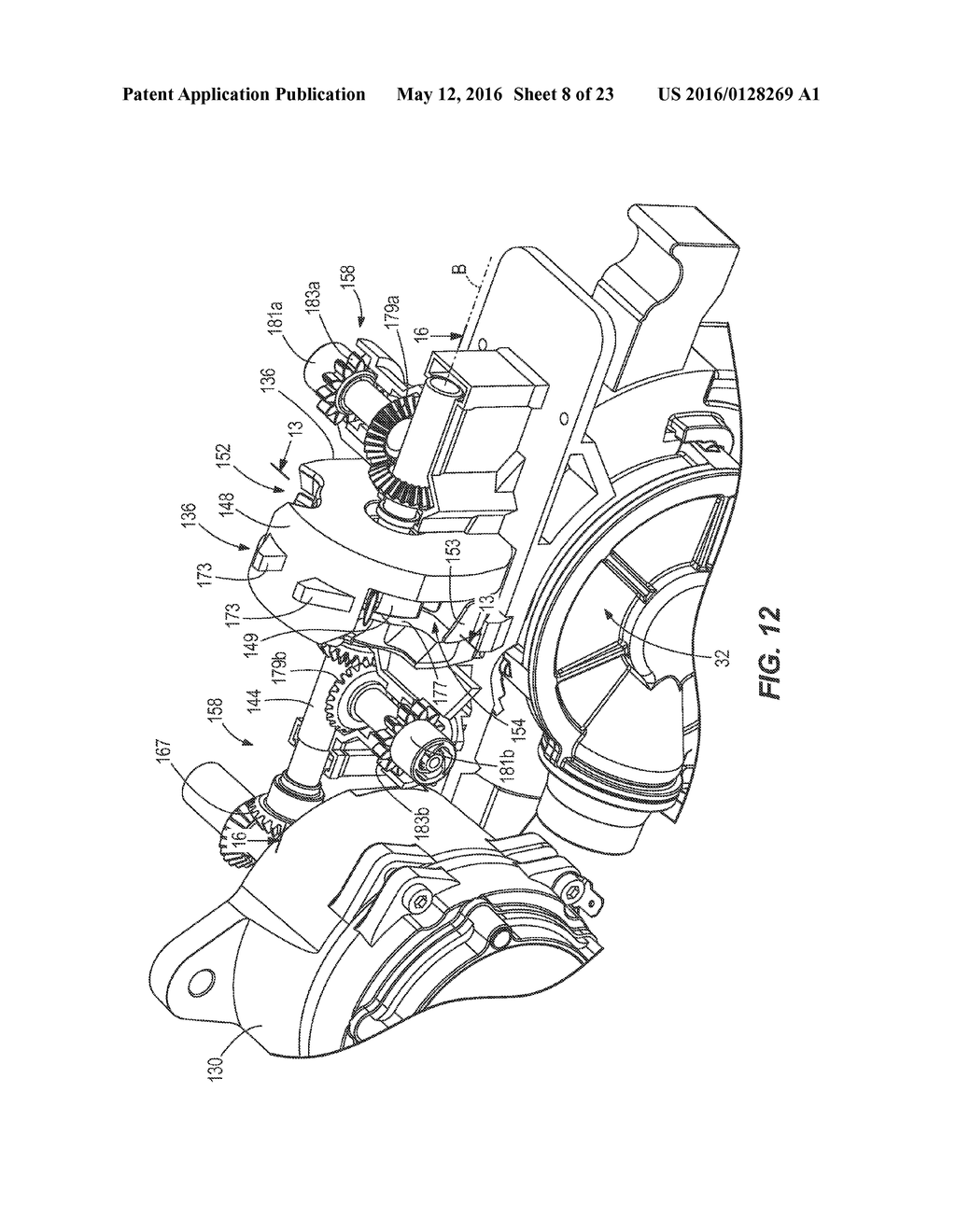 ROW UNIT FOR A SEEDING MACHINE WITH DUAL SEED METERS - diagram, schematic, and image 09