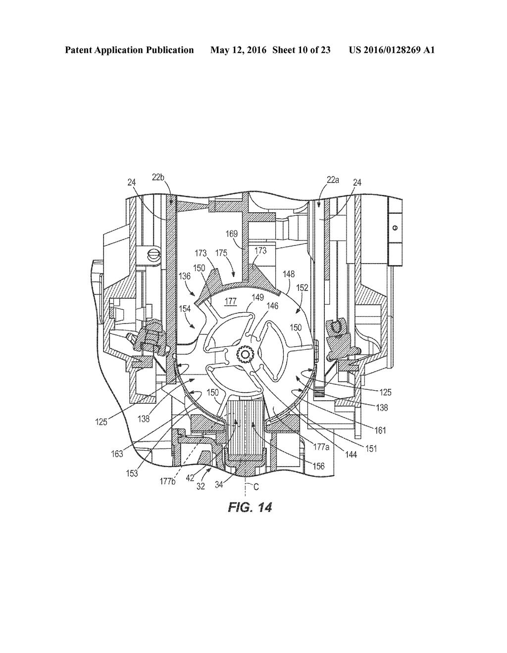 ROW UNIT FOR A SEEDING MACHINE WITH DUAL SEED METERS - diagram, schematic, and image 11