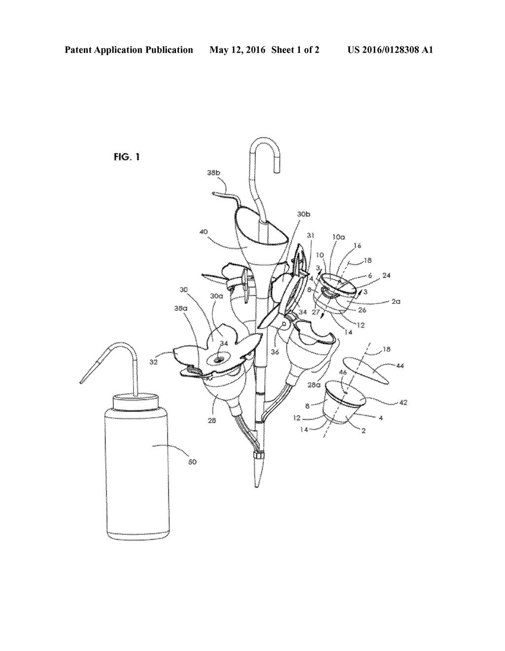 Hummingbird Feeder and Feed Pod - diagram, schematic, and image 02